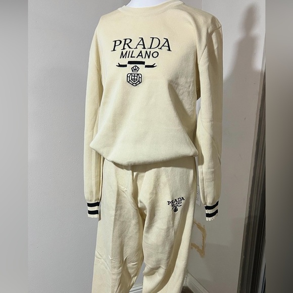 Cream Tracksuit Set - Picture 2 of 3
